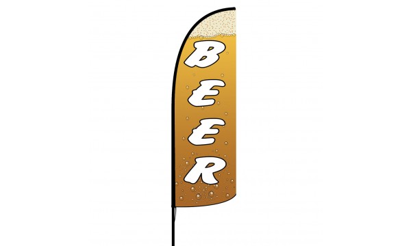 Beer Custom Advertising Flag